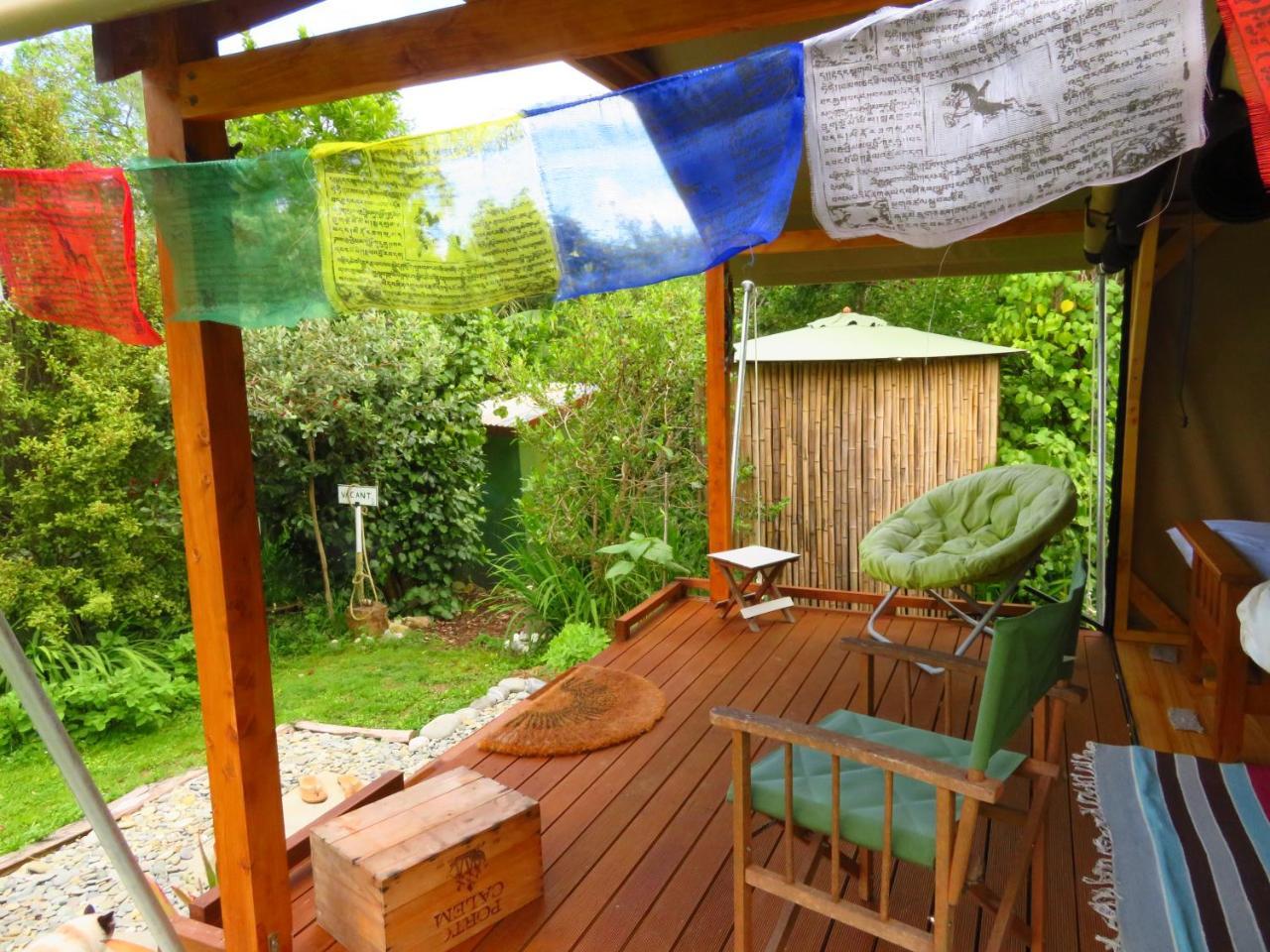 ホテル Omarama Oasis - Permaculture Glamping Pohara エクステリア 写真